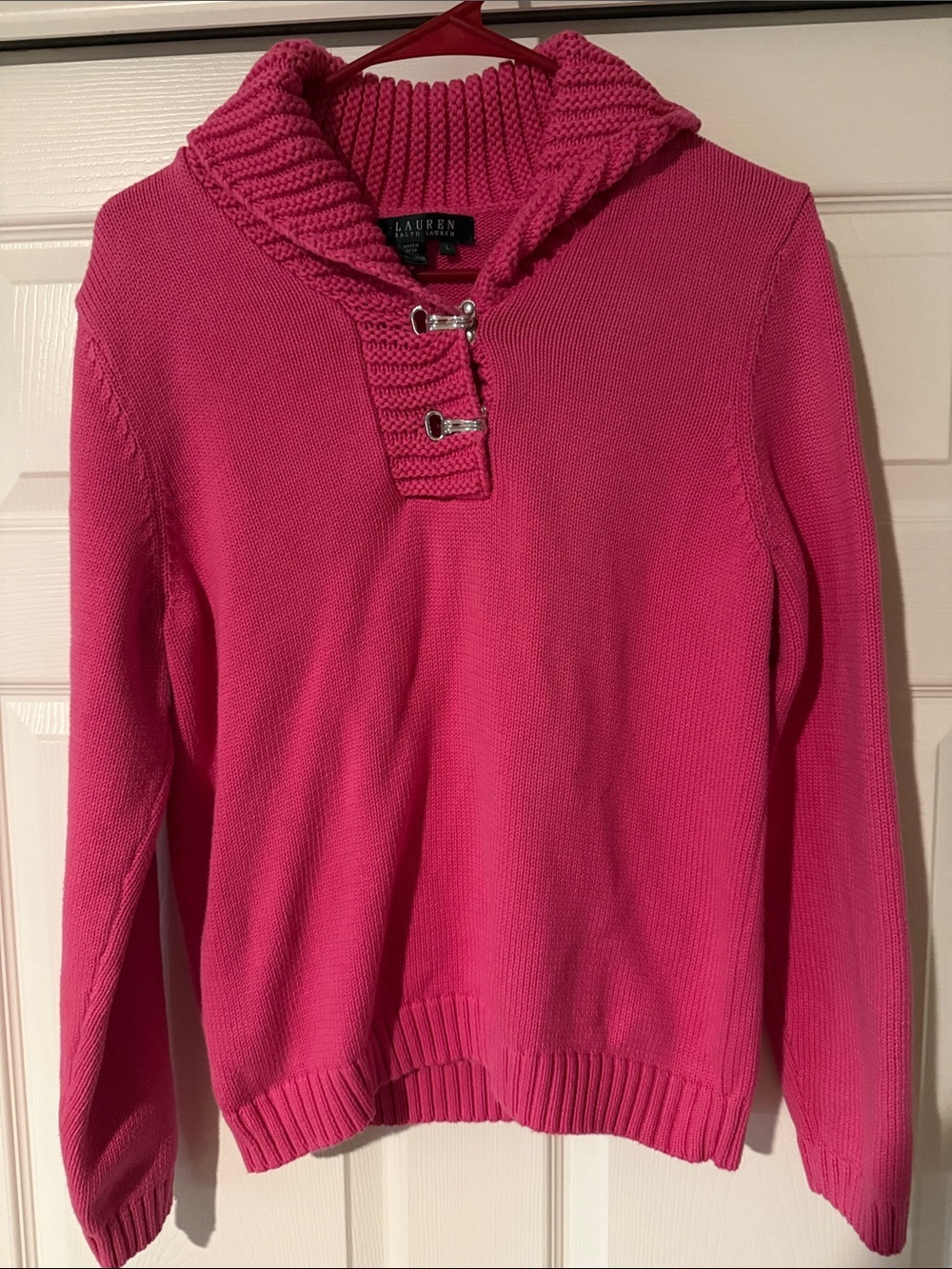 Lauren Ralph Lauren Pink Knit Sweater